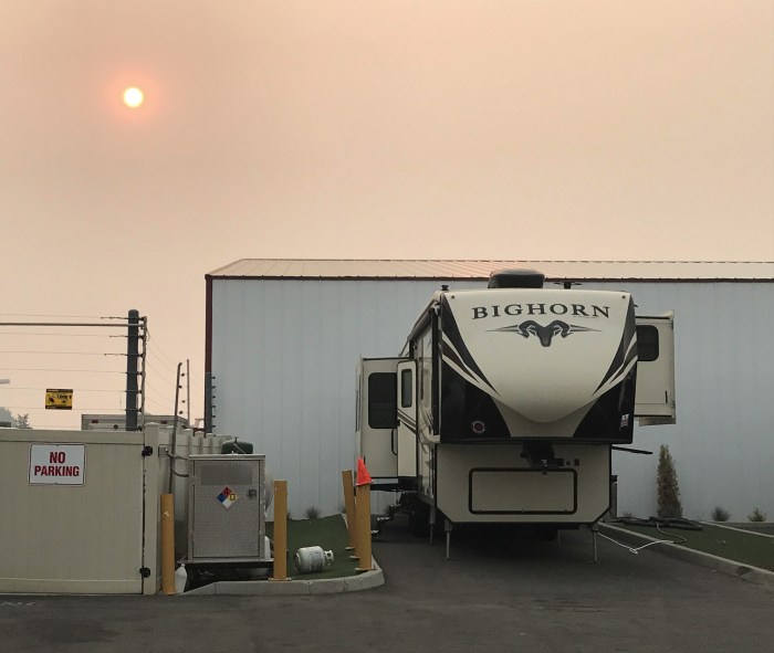 Smoke in Spokane